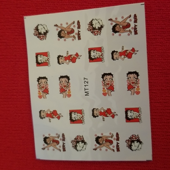 Betty Boop Nail Decals - Picture 3 of 5